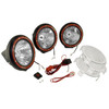 Light Kit, HID, 5 Inch, Round, Black, Composite Housing, 3 Piece