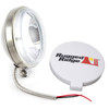 6 Inch Slim Halogen Fog Light Kit, Stainless Steel Housing