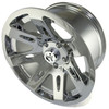 XHD Wheel, 17x9, Chrome; 07-16 Jeep Wrangler JK