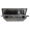 60in Jeep Gladiator Low Profile Crossover Truck Tool Box with Rail Polished Alum S60LPBLRL