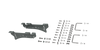 RVR2400 CUSTOM INSTALLATION KIT FOR UNIVERSAL MOUNTING RAILS FOR SOME FORD TRUCKS-RVR2400