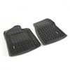 Floor Liners, Front, Black; 07-13 GM Regular Cab Pickup