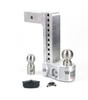 Aluminum Weigh Safe Adjustable Trailer Hitch - 10" Drop for 2.5" Receiver - WS10-2.5