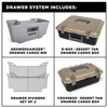 75.25 Two Drawer Storage System for A Full Size Pick Up Truck DN2