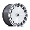 Asanti Black ABL-45 ARISTOCRAT 22X9 GLOSS PLATINUM WITH BRIGHT MACHINED FACE 5X112/120 - AB045AD22905927