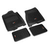 Floor Liners, Kit, Black; 07-13 Chevrolet/GMC Fullsize Pickup/SUV