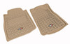 Floor Liners, Front, Tan; 12-16 Toyota Tacoma