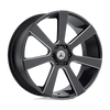 Asanti Black ABL-15 APOLLO 22X9 SATIN BLACK MILLED 6X5.5 - ABL15-22906235BM