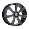 Asanti Black ABL-15 APOLLO 24X9 SATIN BLACK MILLED 6X5.5 - ABL15-24906235BM
