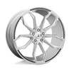 Asanti Black ABL-19 ATHENA 22X10.5 BRUSHED SILVER 5X4.5 - ABL19-22051235SL