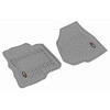 Floor Liners, Front, Gray; 11-12 Ford F-250/F-350 Reg/Ext/SuperCrew