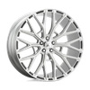 Asanti Black ABL-21 LEO 22X10.5 BRUSHED SILVER BLANK - ABL21-22050025SL