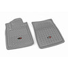Floor Liner, Front; Gray, 2012-2020 Toyota Sequoia / Tundra Regular / Double Cab / Crew Max
