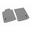 Floor Liners, Front, Gray; 10-13 Toyota 4Runner