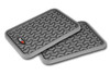 Floor Liners, Rear, Gray, Pair, Universal