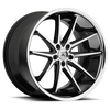 Asanti Black ABL-5 ALTAIR 20X10 MACHINED FACE SS LIP 5X120 - ABL5-20105235MS