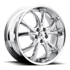 Asanti Black ABL-8 ELEKTRA 20X10 CHROME BLANK - ABL8-20100015CH