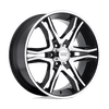 American Racing AR893 MAINLINE 16X8 GLOSS BLACK MACHINED 5X4.5 - AR89368012300