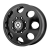 ATX Series AX204 BAJA DUALLY 16X6 SATIN BLACK - FRONT 8X170 - AX204660877111
