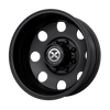ATX Series AX204 BAJA DUALLY 17X6 SATIN BLACK - REAR 8X6.5 - AX204760907134N