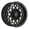 Black Rhino DIAMANTE 17X9 MATTE BLACK W/ MACHINED FACE & DARK MATTE TINT 8X6.5 - 1790DMN-28165M22