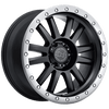 Black Rhino TANAY 18X9 MATTE BLACK W/ MATTE GRAPHITE LIP 8X6.5 - 1890TNY-28165G22
