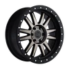 Black Rhino TANAY 18X9 MATTE BLACK W/ MACHINED FACE & DARK MATTE TINT 8X6.5 - 1890TNY-28165M22