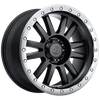 Black Rhino TANAY 18X9 MATTE BLACK W/ MATTE GRAPHITE LIP 5X5.5 - 1890TNY005140G78