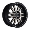 Black Rhino TANAY 20X10 MATTE BLACK W/ MACHINED FACE & DARK MATTE TINT 5X5.0 - 2010TNY-35127M78