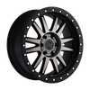 Black Rhino TANAY 20X9 MATTE BLACK W/ MACHINED FACE & DARK MATTE TINT 8X6.5 - 2090TNY128165M22