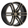 Black Rhino TIMBVATI 22X10 MATTE BLACK W/ MACHINED FACE & DARK MATTE TINT 6X5.5 - 2210TBV206140M12 Black Rhino TIMBVATI 22X10 MATTE BLACK W/ MACHINED FACE & DARK MATTE TINT 6X5.5 - 2210TBV206140M12