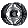 Black Rhino HORUS 24X14 GLOSS BLACK W/ MILLED SPOKES 5X5.0 - 2414HRS-65127B71 Black Rhino HORUS 24X14 GLOSS BLACK W/ MILLED SPOKES 5X5.0 - 2414HRS-65127B71