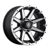 Fairway Alloys FA136 REBEL 14X6.5 MACHINED MATTE BLACK 4X4.0 - FA-136-M
