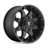 Fuel 1PC D509 OCTANE 20X9 MATTE BLACK 5X4.5/5.0 - D5092902650