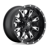 Fuel 1PC D513 THROTTLE 20X10 MATTE BLACK MILLED 5X5.0/5.5 - D51320005750