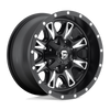 Fuel 1PC D513 THROTTLE 20X9 MATTE BLACK MILLED 6X135/5.5 - D51320909850