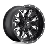 Fuel 1PC D513 THROTTLE 20X9 MATTE BLACK MILLED 6X135/5.5 - D51320909857