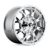Fuel 1PC D516 KRANK 20X10 CHROME PLATED 8X180 - D51620001850