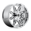 Fuel 1PC D530 HOSTAGE 20X10 CHROME PLATED 5X4.5/5.0 - D53020002647