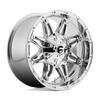 Fuel 1PC D530 HOSTAGE 20X9 CHROME PLATED BLANK - D53020900050D