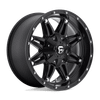Fuel 1PC D531 HOSTAGE 20X12 MATTE BLACK 5X4.5/5.0 - D53120202647