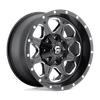 Fuel 1PC D534 BOOST 17X9 MATTE BLACK MILLED 5X4.5/5.0 - D53417902650
