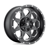 Fuel 1PC D534 BOOST 20X9 MATTE BLACK MILLED 6X135/5.5 - D53420909845