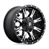 Fuel 1PC D541 NUTZ 20X10 MATTE BLACK MACHINED 5X5.5/150 - D54120007050