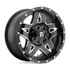 Fuel 1PC D554 FULL BLOWN 17X9 GLOSS BLACK MILLED 5X4.5/5.0 - D55417902645