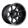 Fuel 1PC D556 COUPLER 18X9 MATTE BLACK DOUBLE DARK TINT 5X5.5/150 - D55618907045