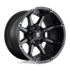 Fuel 1PC D556 COUPLER 20X9 MATTE BLACK DOUBLE DARK TINT 5X5.5/150 - D55620907050