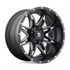 Fuel 1PC D567 LETHAL 18X9 MATTE BLACK MILLED 8X180 - D56718901850