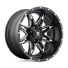 Fuel 1PC D567 LETHAL 18X9 MATTE BLACK MILLED 8X180 - D56718901857