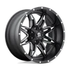 Fuel 1PC D567 LETHAL 20X10 MATTE BLACK MILLED 6X135/5.5 - D56720009850